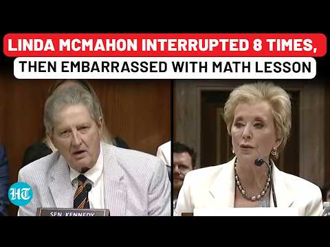 Senate Hearing: Linda McMahon Interrupted 8 Times, Then Gets Confused On 'Billion' & 'Trillion' $