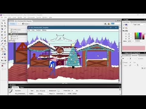 bg art and animation