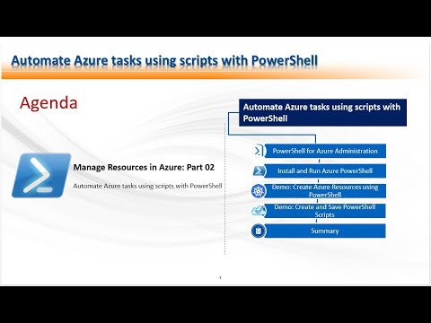 Automate Azure Tasks Using PowerShell