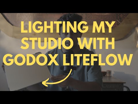 Lighting my studio with the Godox Liteflow Cine Reflectors