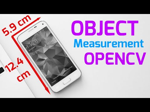 REAL TIME OBJECT MEASUREMENT | OpenCV Python (2020)