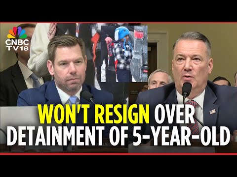 Rep. Swalwell Grills ICE Chief Lyons: "Won't Resign Over Detainment of 5-year-old Liam Ramos | N18G