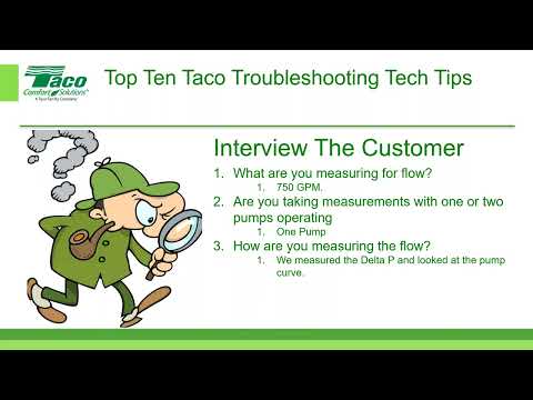 Top Ten Troubleshooting Techniques for an HVAC Hydronic Pumping System   1 PDH