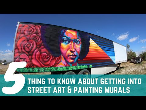 5 Things to Know Before Getting into Painting Murals & Street Art