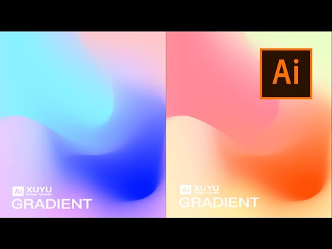 Adobe Illustrator Tutorial | How To Create Mesh Gradient With Adobe Illustrator
