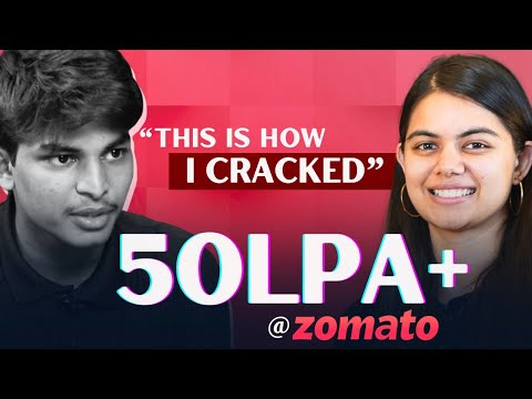 How he got placed at Zomato as a Software Engineer ? | Intern + PPO