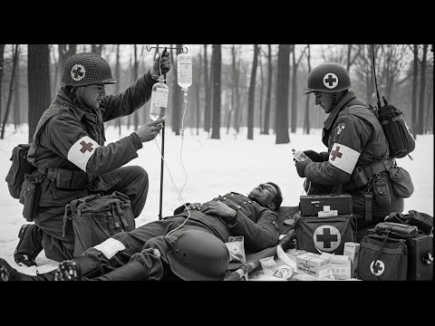 German pow Doctors Broke Down Crying When They Saw American Field Hospitals in World War Two