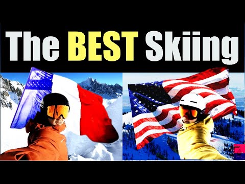 What it's like Skiing in France (as an American) : 13 differences 