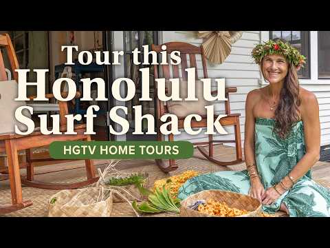 Tour a Lei Maker's Charming Beach Cottage on Waikiki Beach | HGTV Home Tours