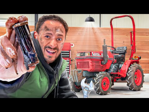 I'M RENOVATING MY MICRO-TRACTOR BY MYSELF!