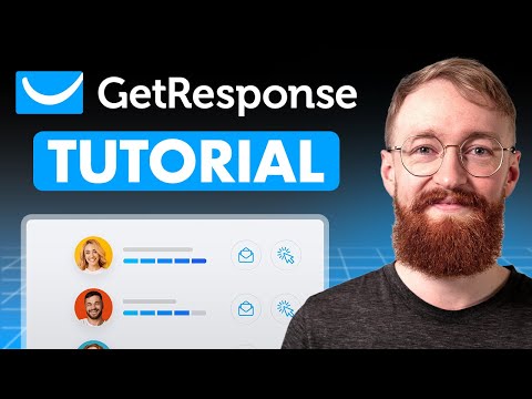 GetResponse Tutorial for Beginners 2025 - Step by Step