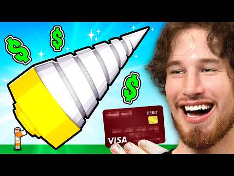 Spending $100,000 To Get OVERPOWERED DRILL In Roblox!