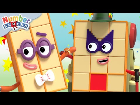 60 mins of Level 4 Math! | Counting for kids | @Numberblocks