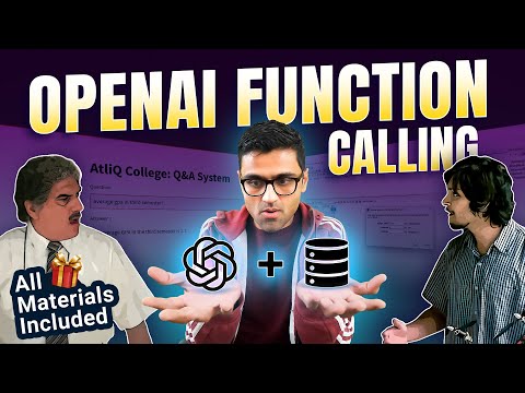 How to use ChatGPT on your data - End to End Project | OpenAI Function Calling For Beginners