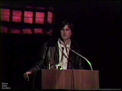 Steve Jobs responds to question about artificial intelligence, IDCA, 1983