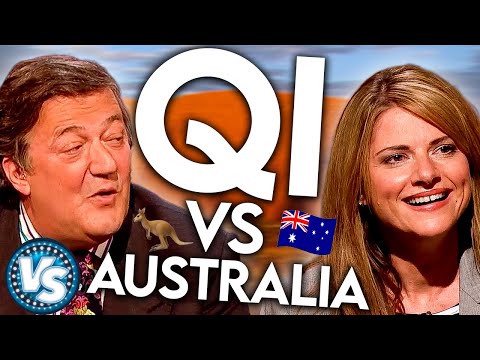 QI vs AUSTRALIA! Funny and Rare Trivia!
