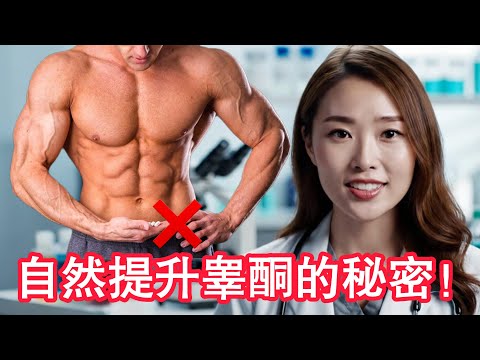 別讓你的「男人味」流失！自然提升睾酮的秘密！#男性健康 #健身 #睪固酮 #睾酮