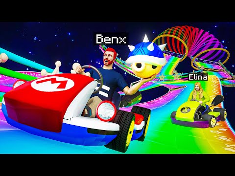 BENX spielt zum ERSTEN MAL MARIO KART! (Elina schlägt Konsole kaputt)