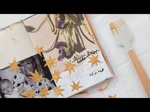The difference between junk journaling and art journaling (Journal with me for Junk Journal July!)