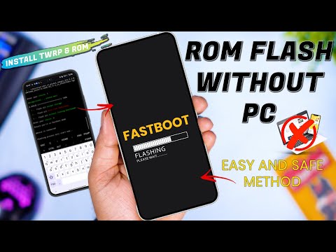 How to Flash Custom ROM without PC | Flash TWRP & Custom ROM without Pc | No Pc for TWRP