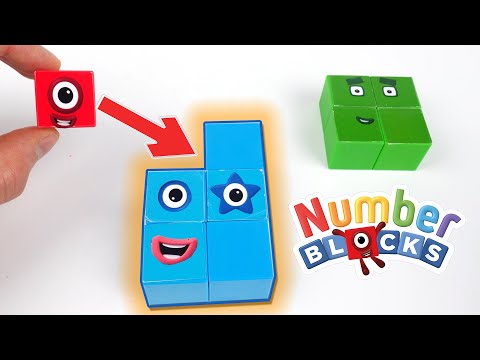 Numberblocks Magnet Build Step  Squad 10 to 1 | Fun Educational Math Block Toys for Toddlers