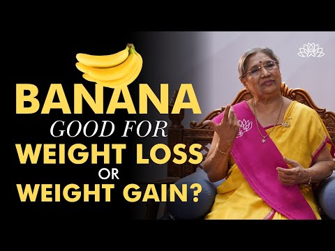 How Bananas Can Help You Lose Weight or Gain Weight | Bananas Health Benefits