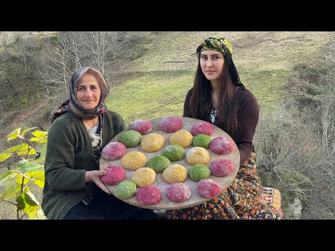 How to Make Colorful Vegetable Bread with Carrots & Beets!