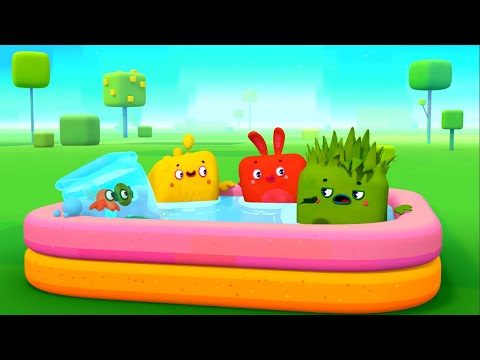 Четверо в кубе - Большой сборник мультфильмов про лето ☀️! - российские мультики для детей