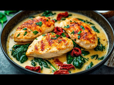 This is the tastiest chicken breast I've ever eaten! Simple and very juicy!