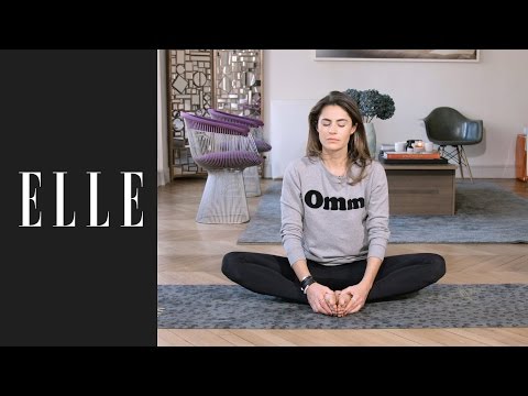 20 minutes de yoga pour se détendre après une journée difficile┃ELLE Yoga