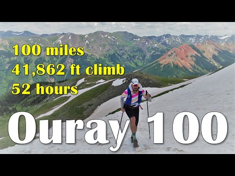 Ouray 100 miles Ultra marathon - Trail Running in the High Colorado Mountains