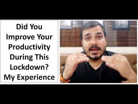 Did You Improve Your Productivity During This Lockdown?- Data Science - Sharing My Experience