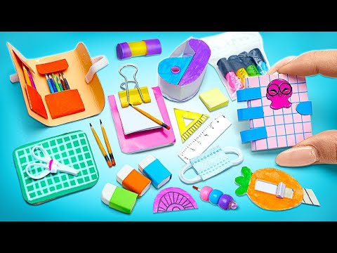 Think Pink: DIY School Stationery Makeover with a Glam Touch! 💅✨