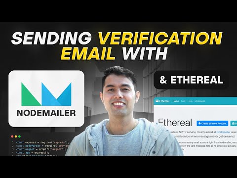 Send Emails in Node.js Using Nodemailer & Ethereal – Step-by-Step