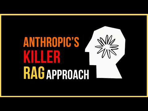 The Best RAG Technique Yet? Anthropic’s Contextual Retrieval Explained!