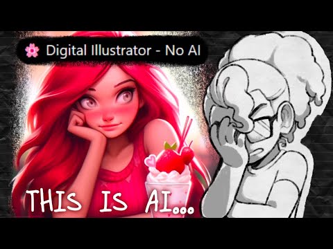The “no AI” Artists (they’re using AI art lol)