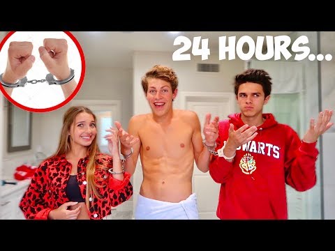 Handcuffed To Brent And Lexi For 24 Hours! (bad idea)