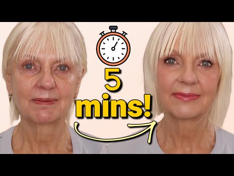 Easy 5 Minute Makeup On Mature Skin