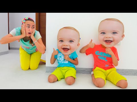 Vlad and Niki   Little Babies Masks Story - Funny stories for kids