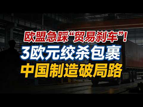 欧盟急踩“贸易刹车”！3欧元绞杀中国小包裹，全球围剿下中国制造如何破局？