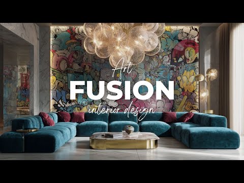 Art Fusion Interior Design: Turn Your Home into a Work of Art [4K]