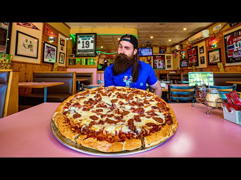 BEATEN ONLY 3 TIMES IN 5 YEARS | SPANO'S MEAT LOVER CHALLENGE | CANADA 22 EP.4 | BeardMeatsFood