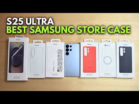 Which Official Samsung S25 Ultra Case Should You Buy? (Full Review)