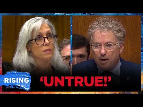 Rand Paul, Fired CDC Director Get Into TESTY Exchange Over Vaccine Schedule | RISING