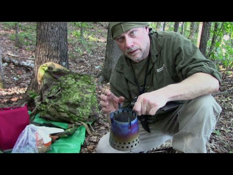 Bushcraft Vs Backpacker Style Twig Stove Cooking