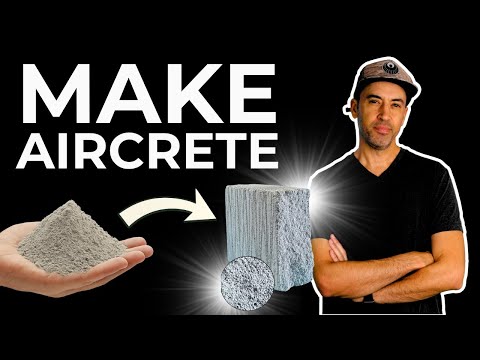 How to Make Perfect Aircrete - Complete Guide