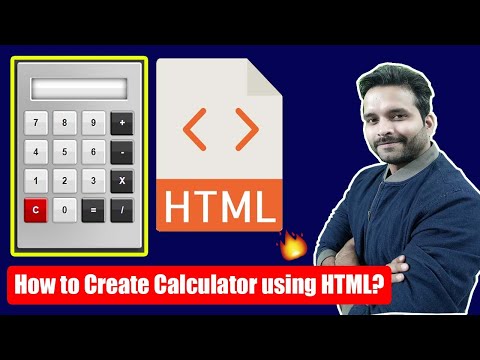 π₯π₯π₯How to create calculator using HTML? HTML Tutorial for Beginner with Nikhil Sharma