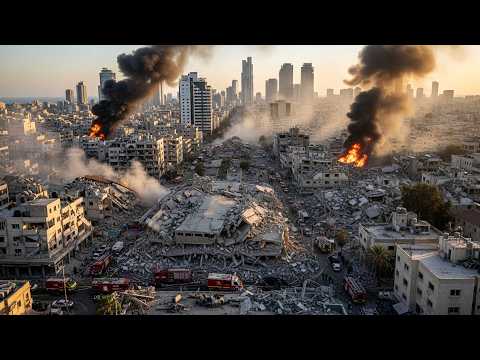 Tel Aviv Severely Damaged! Iran's Hajj Qasem Missile Strike Hits Israel