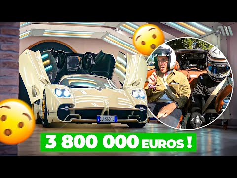 On teste la PAGANI UTOPIA ROADSTER (138 unités dans le monde !) 😱