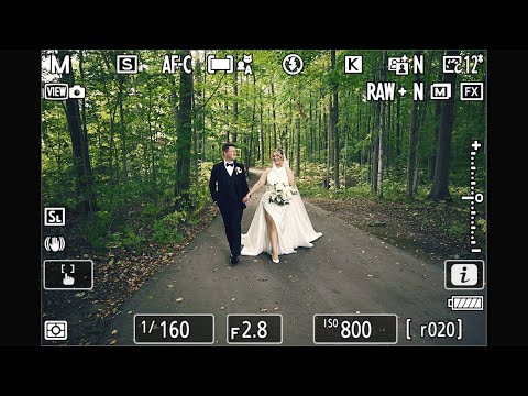 Wedding photography, but you're in my camera the whole time